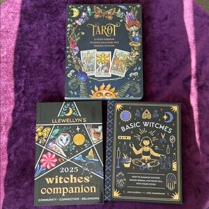 Basic Witches, Witches’ Companion, Tarot Workbook (3 book lot)